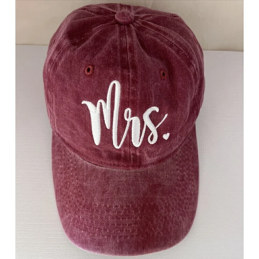 Mrs. -‎ Marriage Wedding Adjustable Adult Baseball Ball Cap Hat
